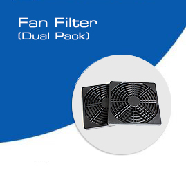 Bgears 2 Pieces Pack Cooling Fan Filter 80mm 